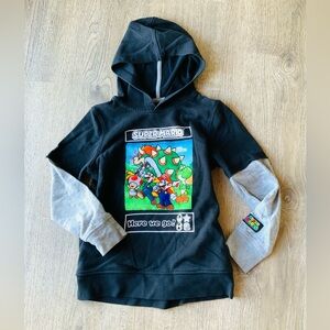 Nintendo Super Mario Kids Hoodie *No Size Tag (6/7?)